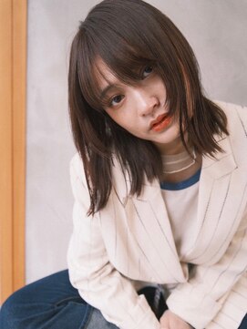 エヌイー(ne' by MAULOA) 【ne' by MAULOA】コンパクトミディアム　顔まわりレイヤー