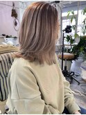 ハイライトショートヘアレイヤーカットダブルカラー