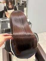 ドロシー 郡山桑野店(Dorothy)&nbsp;イメチェンハッシュカットフルバング似合わせレッドブラウン