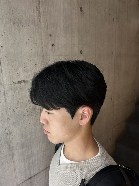 韓国風ヘア/髪質改善/メンズパーマ/カルマパーマ/マッシュウルフ