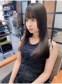酸性ストレートでサラサラに！！