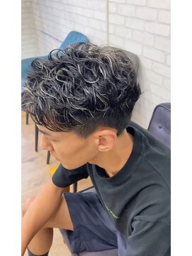 メンズバイココテラス 豊中(men's by cocoterace) 極道パーマ/メンズパーマ/メンズカット/メッシュ