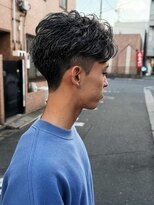 スウェル 柏店(Swell)&nbsp;#ベリーショート#ダークアッシュ#ニュアンスパーマ#韓国マッシュ