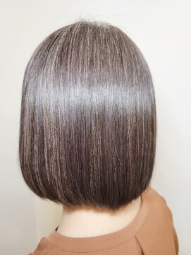 松本平太郎美容室 吉祥寺パートファイブ(PART5) ストレートボブ×酸性ストレートパーマ/30代40代50代60代