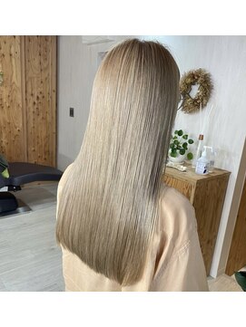 チル(chill) ハイトーン×髪質改善トリートメント