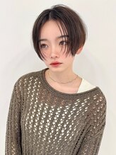 クレム 博多駅店(ChLem) ハンサムショート 丸みショート 前髪長め 博多ショート 福岡