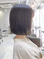 ユーフォリア エヌ 池袋サンシャイン通り店(Euphoria +n)&nbsp;透明感あふれる外国人風ボブ/10代20代30代/平行ボブ