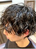 MEN'S HAIR/波巻きツイストスパイラル/ニュアンスパーマ<理容室>