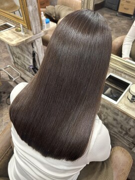 エヌトゥーナ 表参道(Ntuna) ミントアッシュカラー×髪質改善