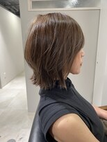 ピアーネ 三宮トアロード店(PIANE)&nbsp;肩につかない/簡単スタイリング/１つくくり◎な切りっぱなしボブ