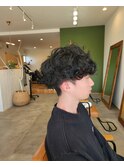メンズスパイラルパーマ
