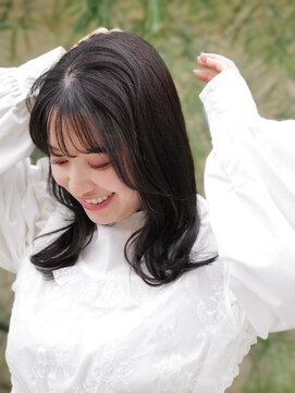 ピークアブー 銀座中央通り(PEEK-A-BOO) 顔まわりレイヤー◎サイドバング！