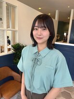 ラグ バイ シゲルカットクラブ 神田久志本店(lag)&nbsp;ショートから伸びたボブ系スタイル