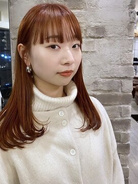 アンドエガオ いわき(&egao) 艶*オレンジブラウン