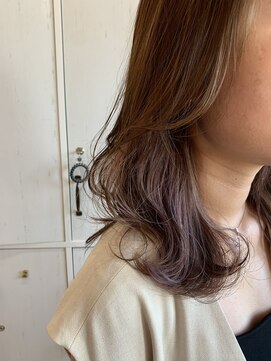 ラ ブリエ 成田公津の杜(La briller) くびれヘア/大人女性/脱白髪染め/白髪ぼかしハイライト