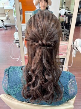 ヘアサロン ユニティ(Hair Salon Unity) ハーフアップ