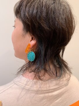 マッシュウルフ/ハイライト/イヤリングカラー/代官山/中目黒