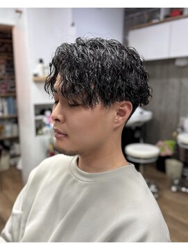 オムファミーユラグ(homme, famille raugh) 縦落ちツイストスパイラル