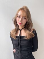 ロンド クラン 岡崎(Lond Clan)&nbsp;透明感たっぷり王道モテベージュ×トレンドレイヤー