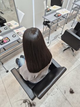 ソワン ドゥ ブレス 今里店(soin de brace) 《寺西紗友望》髪質改善ストレート