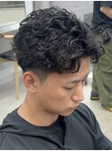 渋谷アクティブショート緩めルーズショートパーマシャドウパーマ
