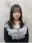 顔周りレイヤー/ダブルカラー/髪質改善/ケアブリーチ長野駅前