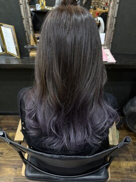 ミュー(m) グラデーション/ラベンダー