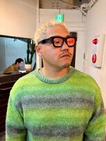 ビーバイエイトジェンツ(Bee by EIGHT GENTS)&nbsp;刈り上げセンターパート/波巻きツイストスパイラル/心斎橋