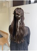 ◯カチモリハーフアップ