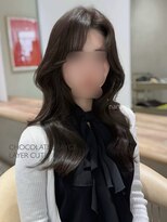 ジーナ 渋谷本店(Zina) 【大人韓国】前髪/メロ毛/レイヤー/ラベンダーアッシュ/髪質改善