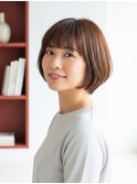 白髪ぼかしショートボブ