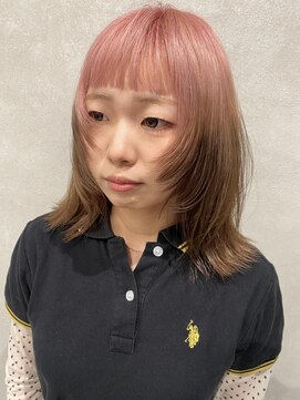 ビューティマーケット アングゥ イオンモール仙台上杉(BEAUTY MARKET ungu) デザインカラー/ブリーチカラー