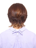 えがお美容室&nbsp;【えがお美容室】50・60代の方に◎大人やわらかウルフスタイル
