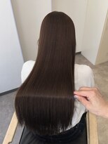 ジーナ 吉塚(Zina)&nbsp;ショコラブラウン×髪質改善【福田】美髪 艶髪 透明感