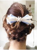 編み込み#結婚式