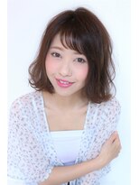 ソース 梅田(SOURCE)&nbsp;無造作なベージュブラウン