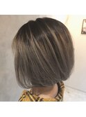 ☆ STACY バレイヤージュ×ミニボブ