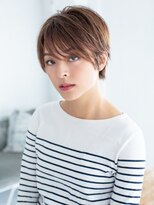 ヘアークラブ(HAIR CLUB) 耳周りを軽くタイトに仕上げたショートスタイル 