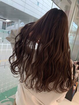 アッシュ 立川店(Ash) 似合わせカット/ミルクティカラー/くびれヘア/韓国風