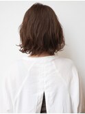 田村】マロンベージュ/ひし形タンバルモリ/Aラインボブ20代30代/