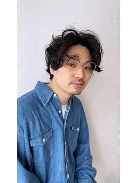 サン 鎌倉長谷(3.) メンズカット　パーマスタイル