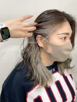 ホワイト 梅田(white)&nbsp;＊インナー＊ブラウン×シルバー