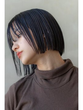 オースティン 流山おおたかの森(AUSTIN) 大人かわいい前髪セシルカットココアブラウンフリンジウェーブ