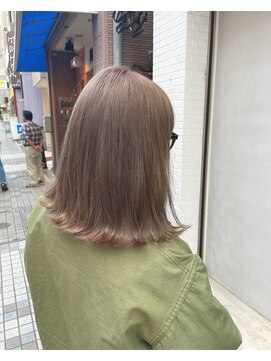 フェイバーバイリフ(FAVOR by Ref.) ダブルカラーで作るグレージュカラー