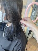 ネイビーイヤリングカラー上大岡