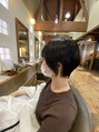 リアンヘアデザイン(Lian hair design)&nbsp;くびれショート,大人女性に高評価,スタイリングも簡単に
