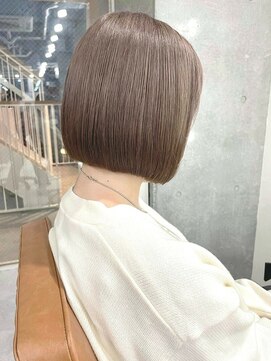 ワンズ リー 下北沢店(ONE's ly) ショートボブ/ダブルカラー/髪質改善/学割U24[下北沢/下北沢駅]