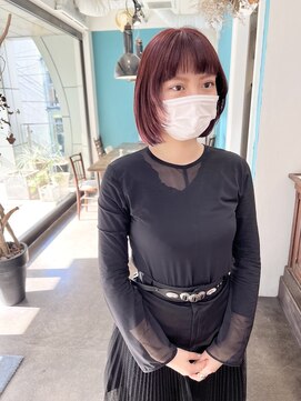 デヴェロペ(Devellope.) 【Devellope.】千葉担当　ボブ　フェイスレイヤー　暖色カラー