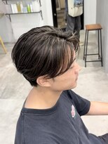 ファースト 吉祥寺(FIRST KICHIJOJI)&nbsp;メンズショート 地毛ハイライト【FIRST】酒井心輝