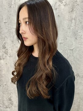 ルーツアイリー 心斎橋(ROOTS IRIE) 大人可愛い☆シールエクステ長さ出し★ナチュラルハイライト